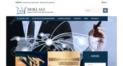 Desktop Screenshot of moklasz.hu